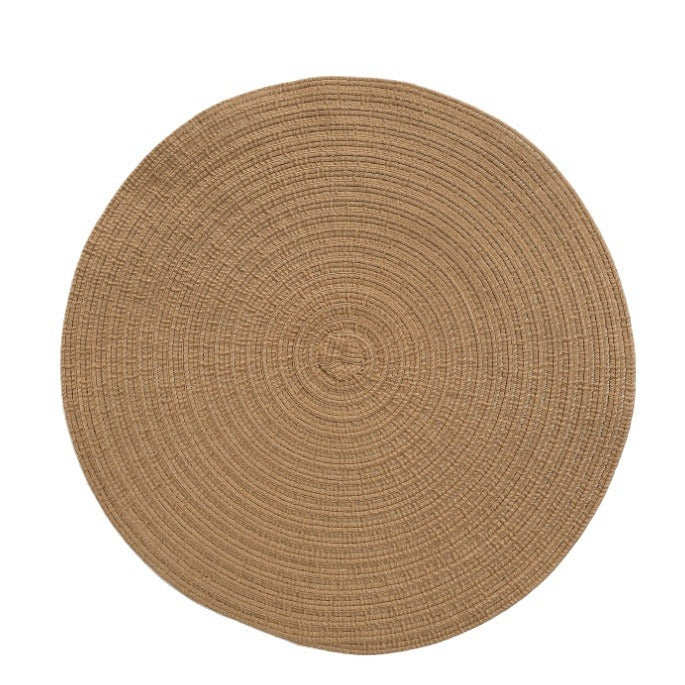 Handmade dinner plate mat