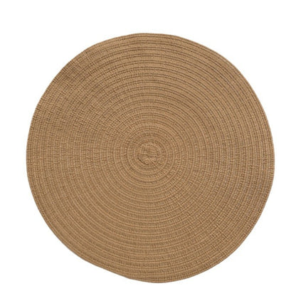 Handmade dinner plate mat