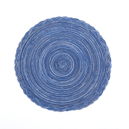 Handmade dinner plate mat