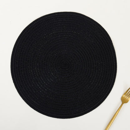 Handmade dinner plate mat