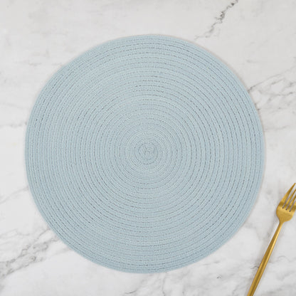 Handmade dinner plate mat