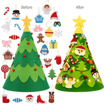 Handmade DIY felt Christmas tree