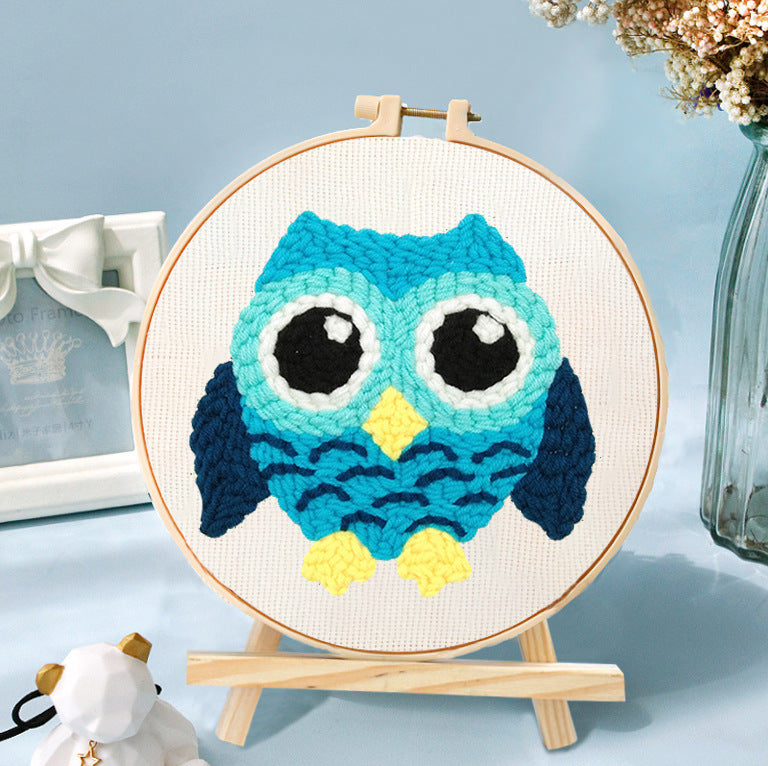 Handmade embroidery diy material bag