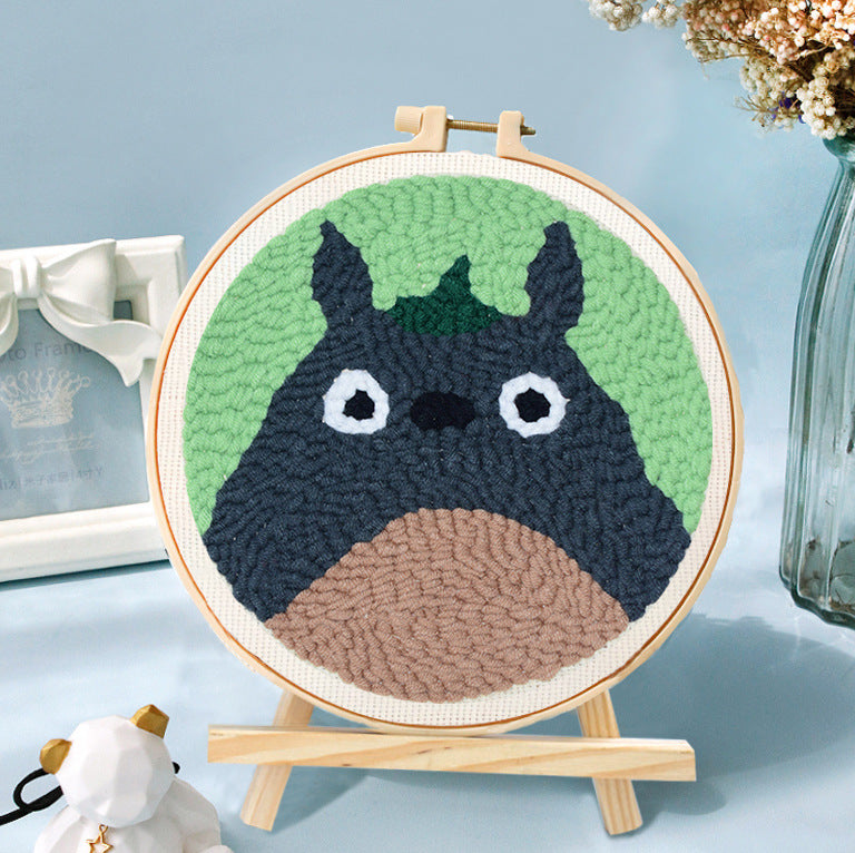 Handmade embroidery diy material bag