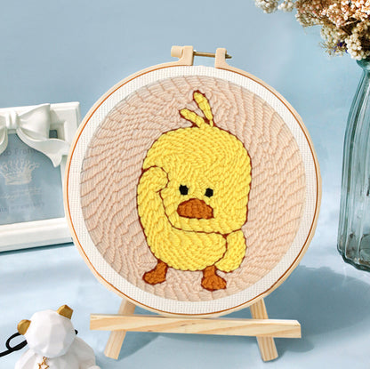 Handmade embroidery diy material bag