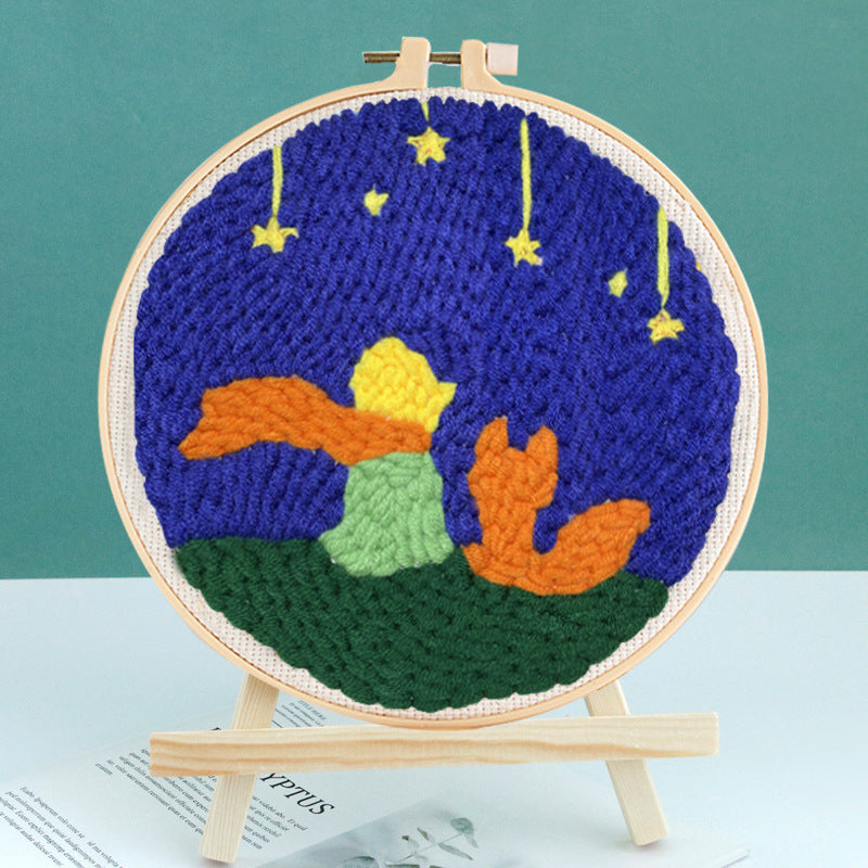 Handmade embroidery diy material bag