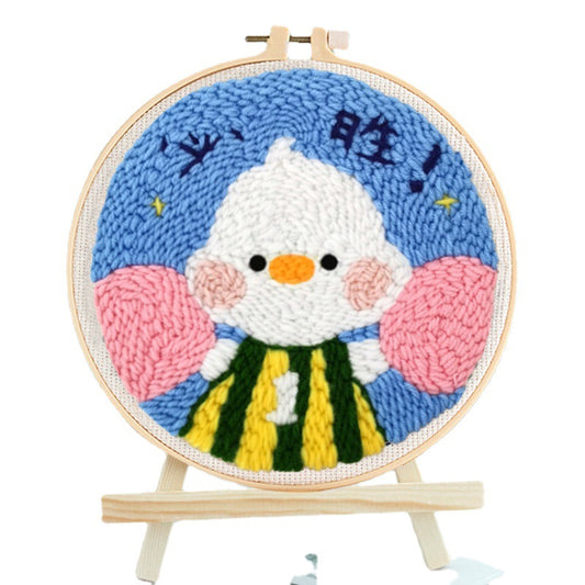 Handmade embroidery diy material bag