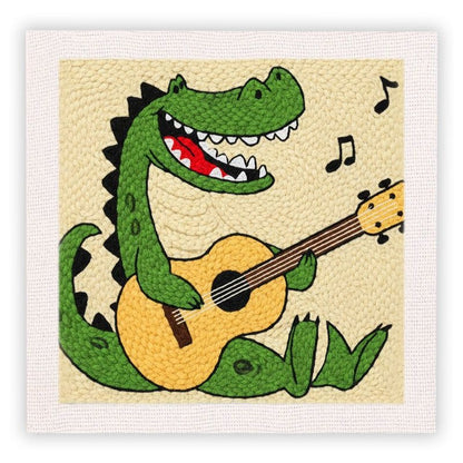 Handmade embroidery material bag