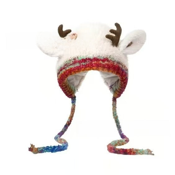 Handmade Festive Christmas Antler Hat