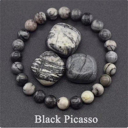 Handmade Gemstone Beaded Bracelet