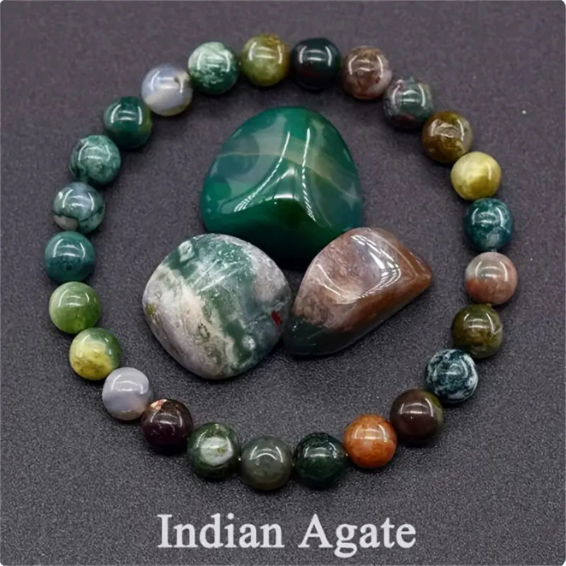 Handmade Gemstone Beaded Bracelet