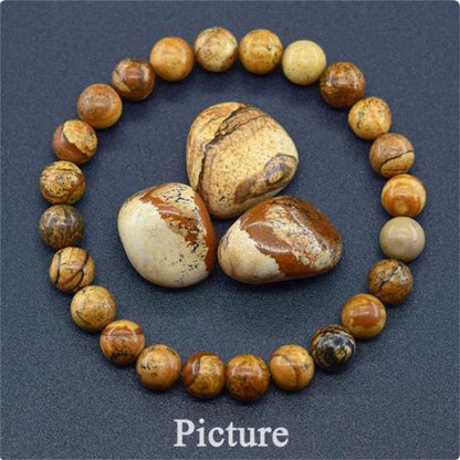 Handmade Gemstone Beaded Bracelet