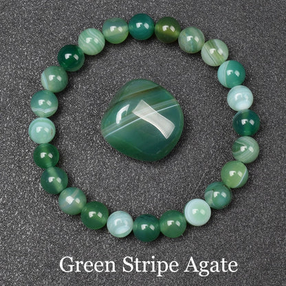 Handmade Gemstone Beaded Bracelet