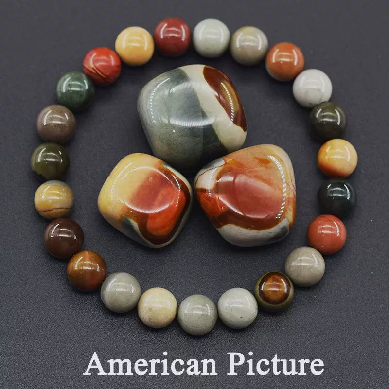 Handmade Gemstone Beaded Bracelet