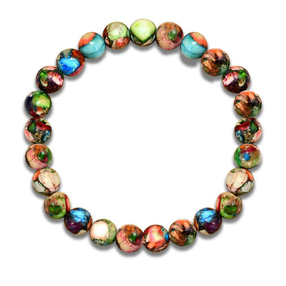 Handmade Gemstone Beaded Bracelet
