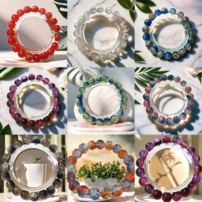 Handmade Gemstone Beaded Bracelet