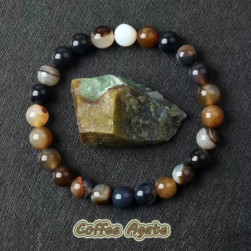 Handmade Gemstone Beaded Bracelet