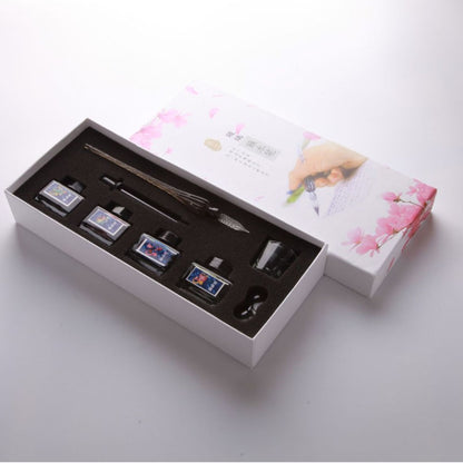 Handmade Glass Dip Pen for Calligraphy and Art