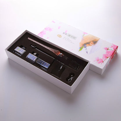 Handmade Glass Dip Pen for Calligraphy and Art