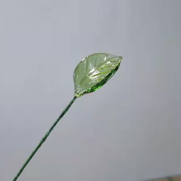 Handmade glass flower