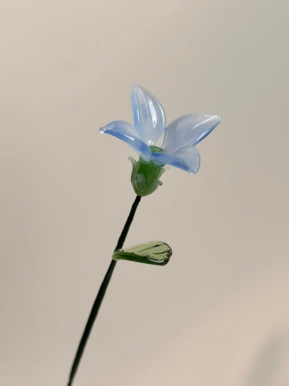 Handmade glass flower