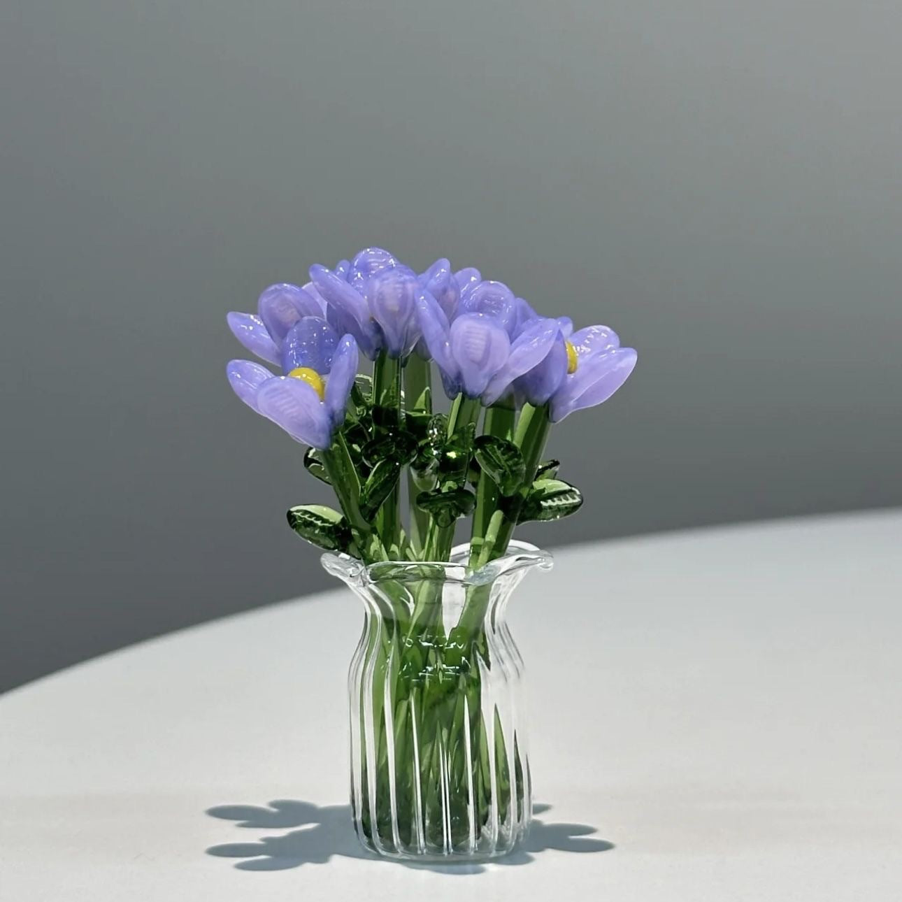 Handmade glass flowers
