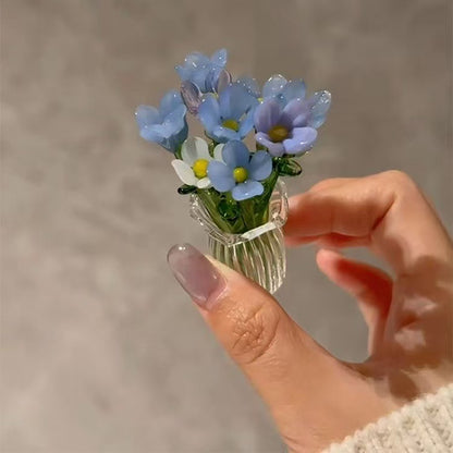 Handmade glass flowers