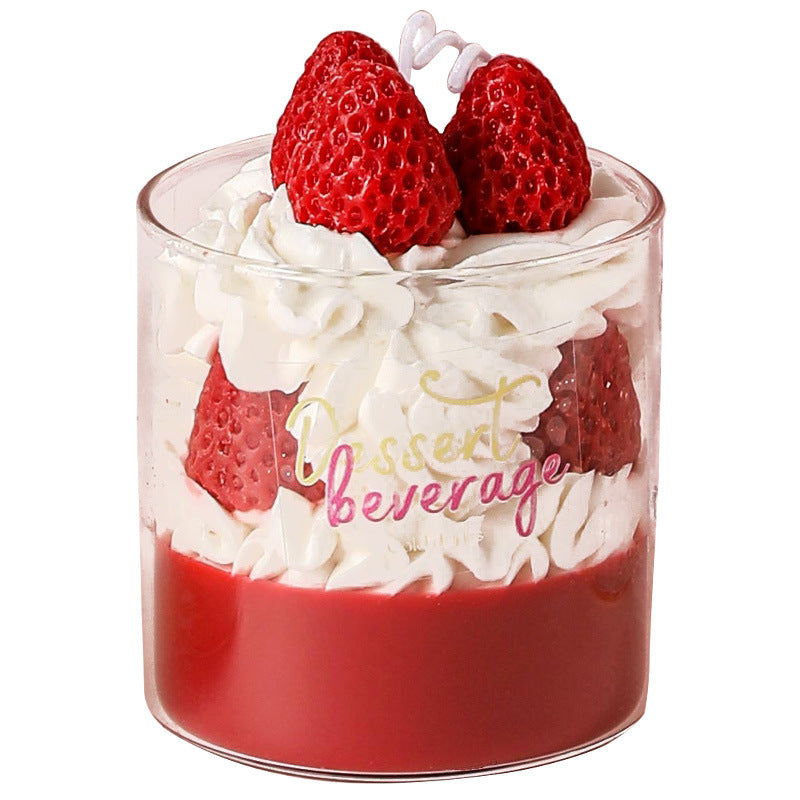 Handmade Glass Scented Candles