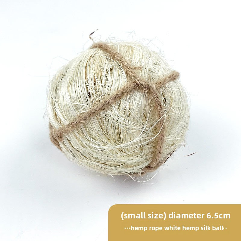 Handmade Grass Chew Balls for Small Pets