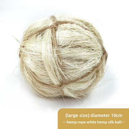 Handmade Grass Chew Balls for Small Pets