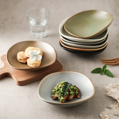 Handmade Hexagonal Ceramic Bowls