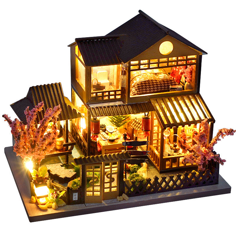 Handmade house model