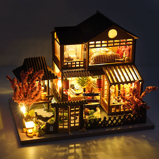 Handmade house model
