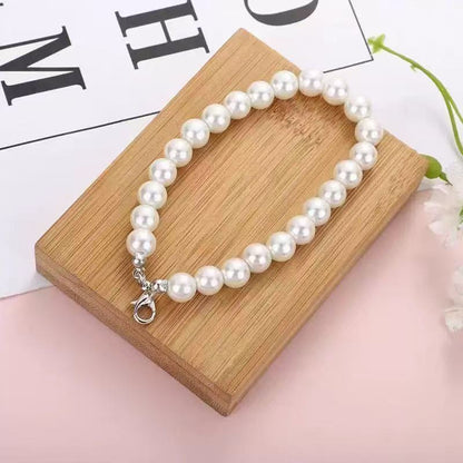 Handmade Imitation Pearl Keychain Pendant