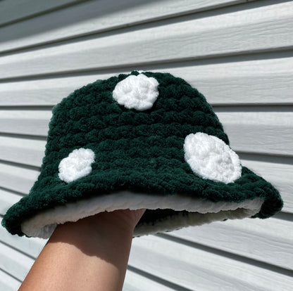 Handmade Mushroom Crochet Bucket Hat