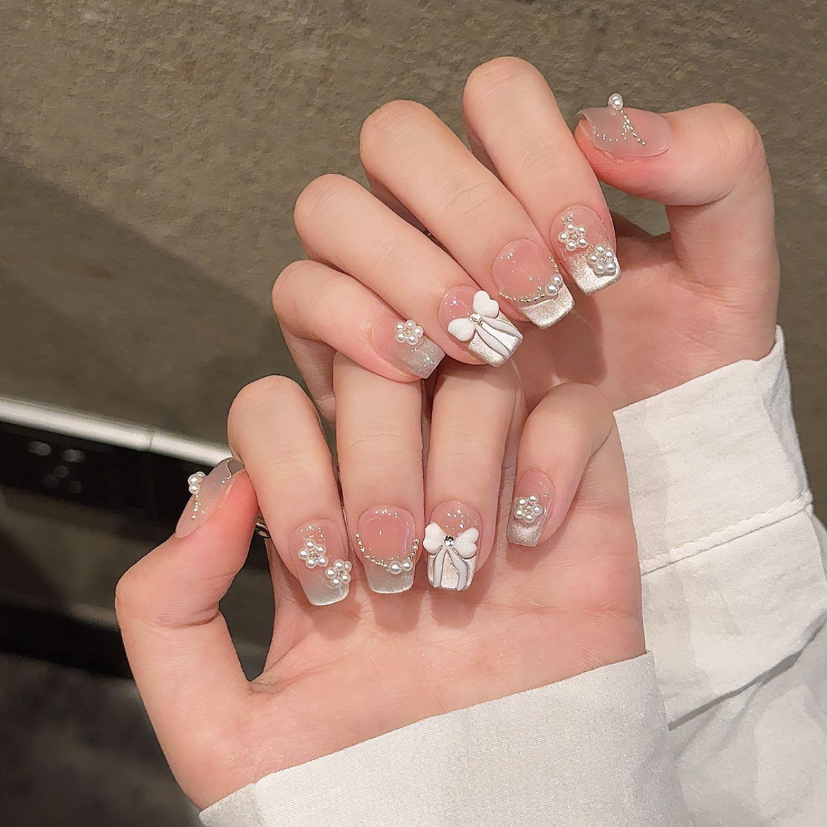 Handmade nail art