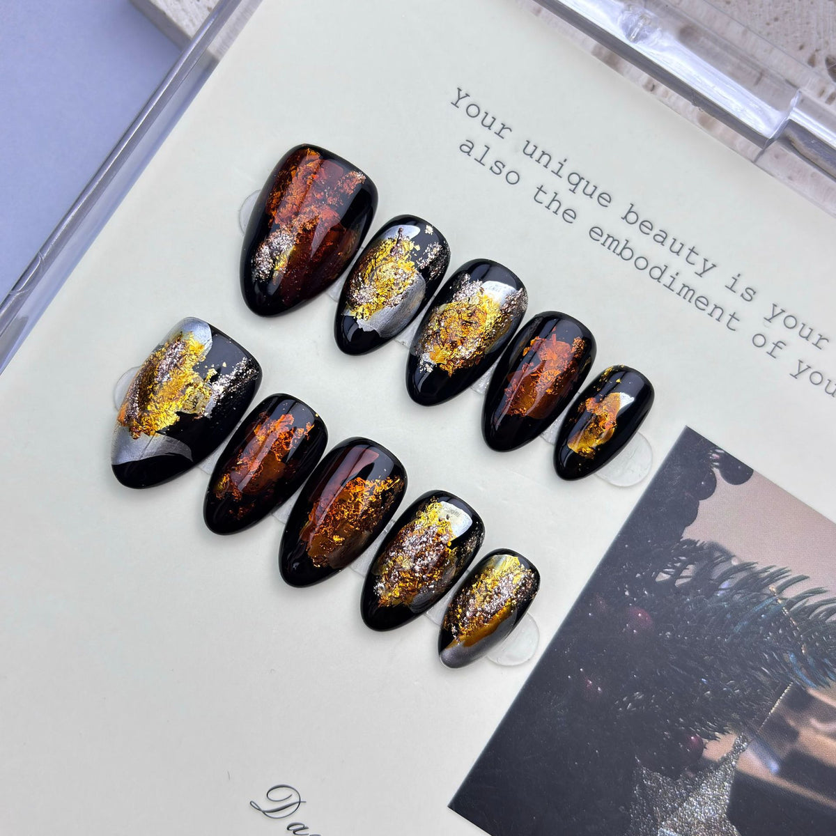 Handmade nail art