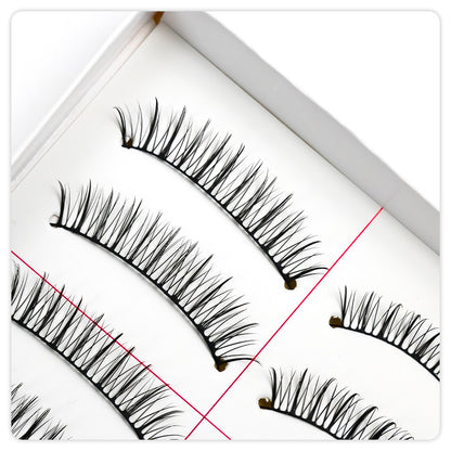 Handmade Natural False Eyelashes Cotton Stem