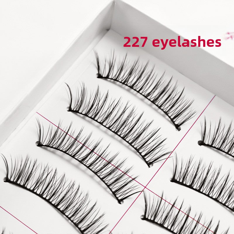 Handmade Natural False Eyelashes Cotton Stem