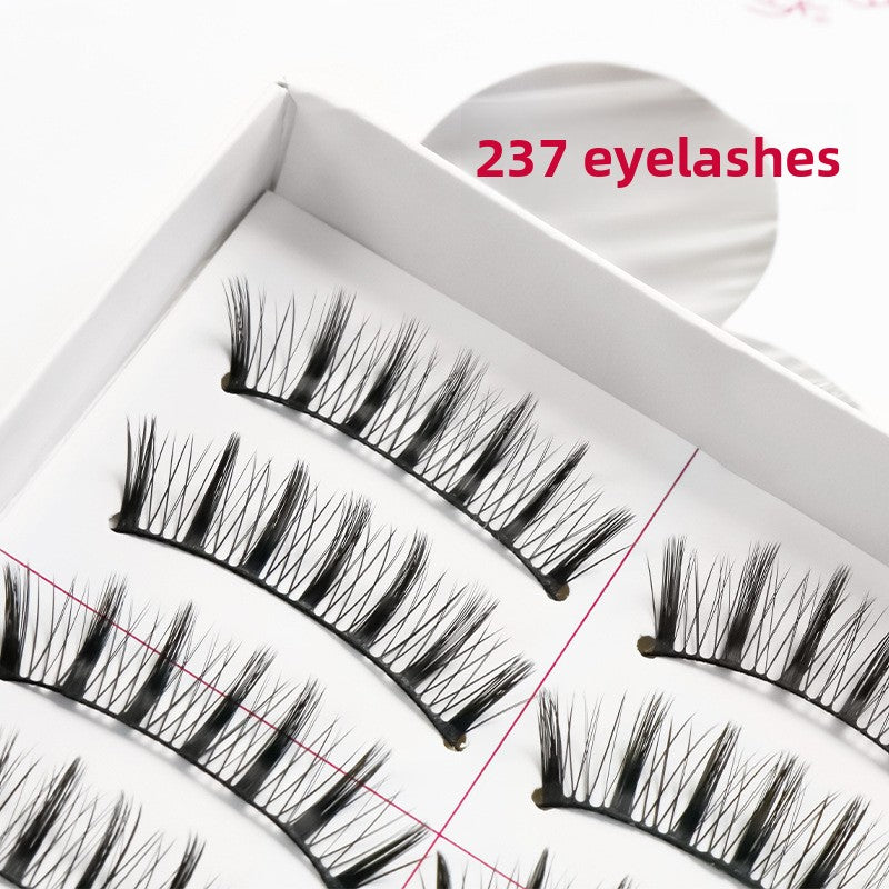 Handmade Natural False Eyelashes Cotton Stem