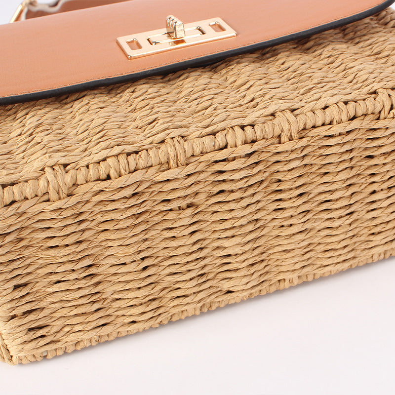 Handmade Paper Rope Woven Bag
