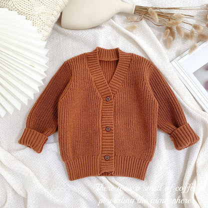 Handmade Personalized Baby Knit Cardigan