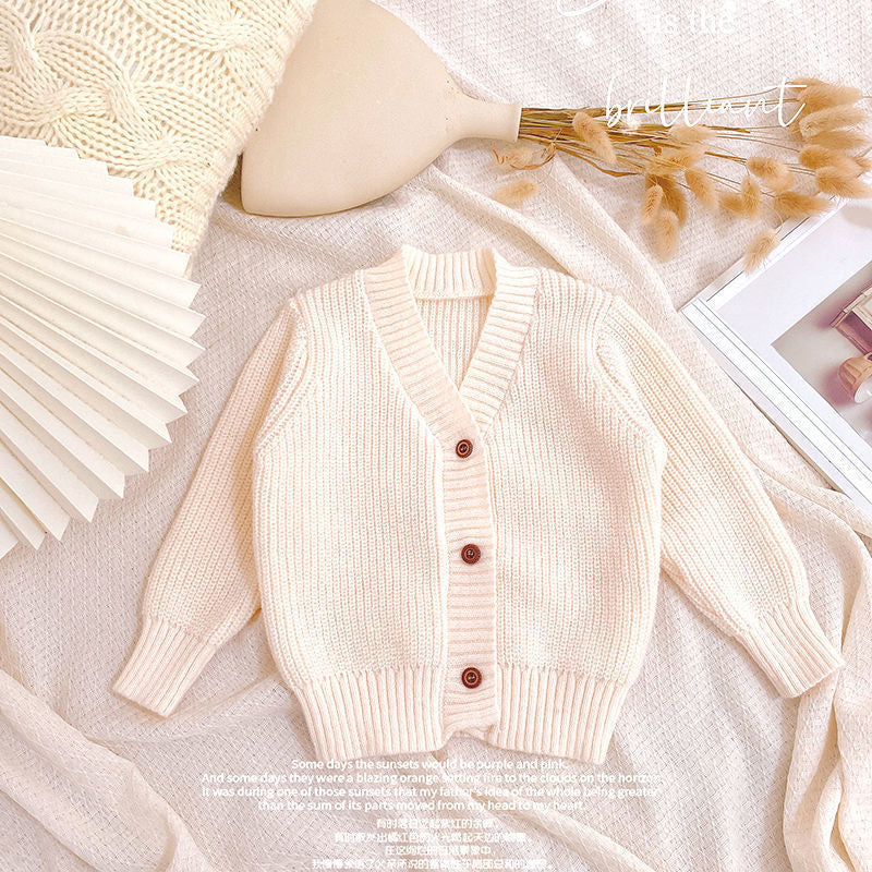 Handmade Personalized Baby Knit Cardigan