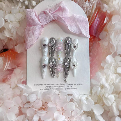 Handmade press-on nails