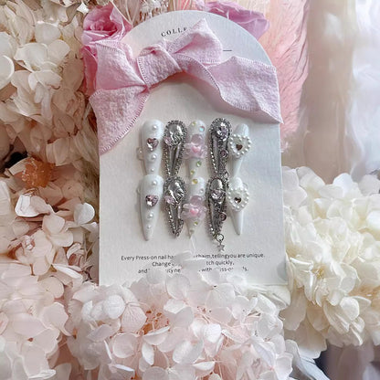 Handmade press-on nails
