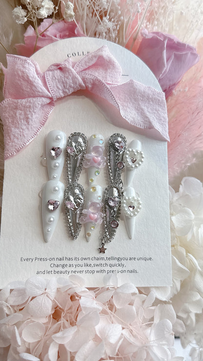 Handmade press-on nails