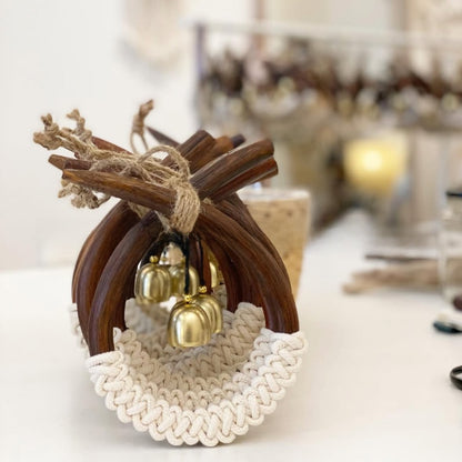 Handmade Rattan Door Chime Wall Decoration