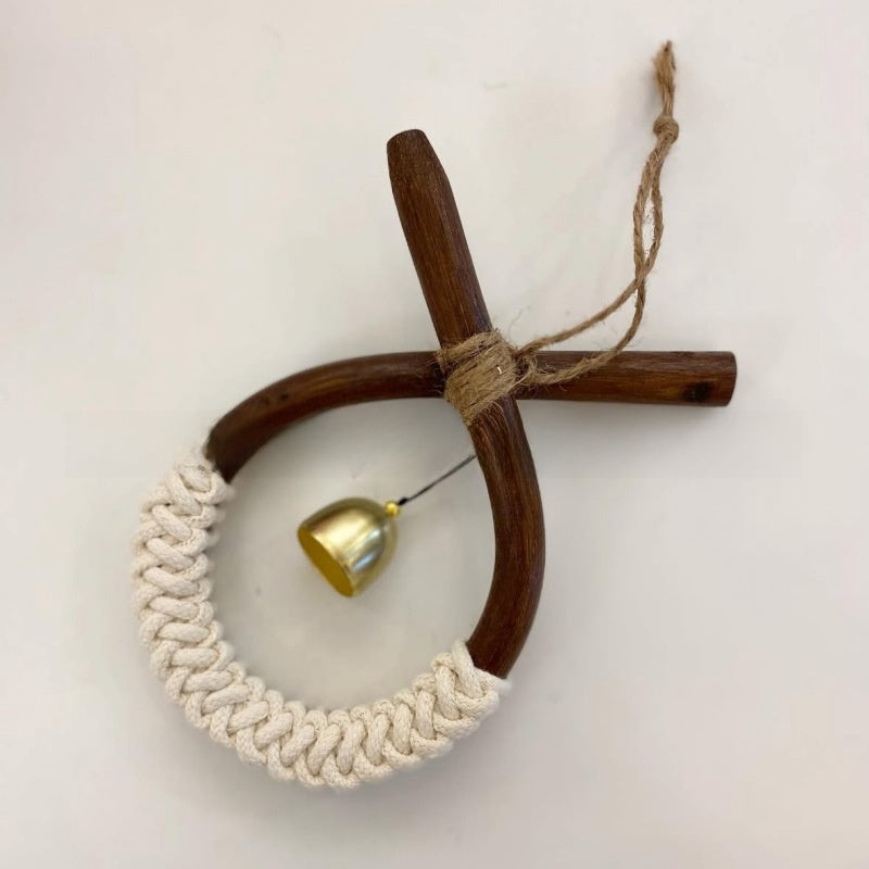Handmade Rattan Door Chime Wall Decoration