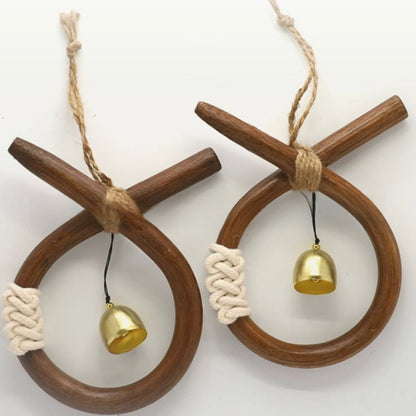 Handmade Rattan Door Chime Wall Decoration