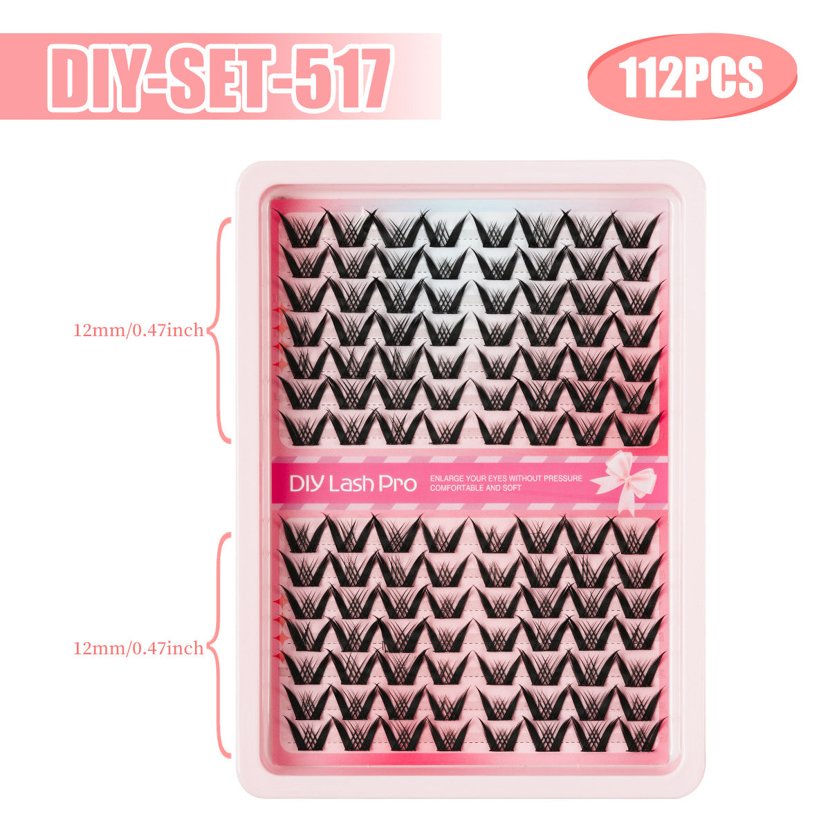 Handmade Segmented False Eyelashes